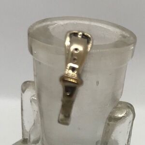24. Sterling Silver Buckle Adjustable Toe Ring NWT